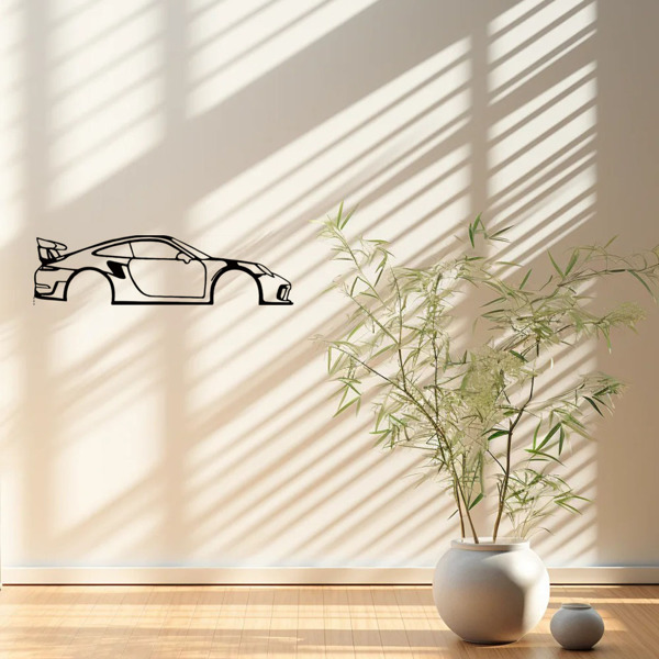 通过令人惊叹的1pc跑车金属墙艺术加速您房间的魅力-非常适合男孩和女孩房间，幼儿园（TikTok、temu下自提）-21