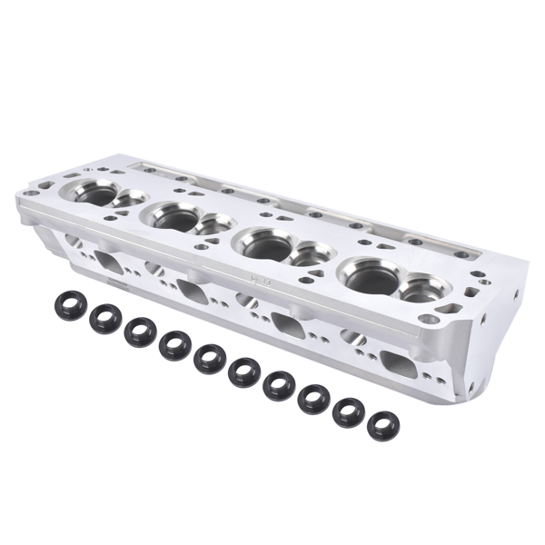 缸盖 1PC Bare Aluminum SBF Cylinder Head 185cc 61cc 65cc Replacement for Ford Small Block 289 302 351W 5.0L V8 Engines-6