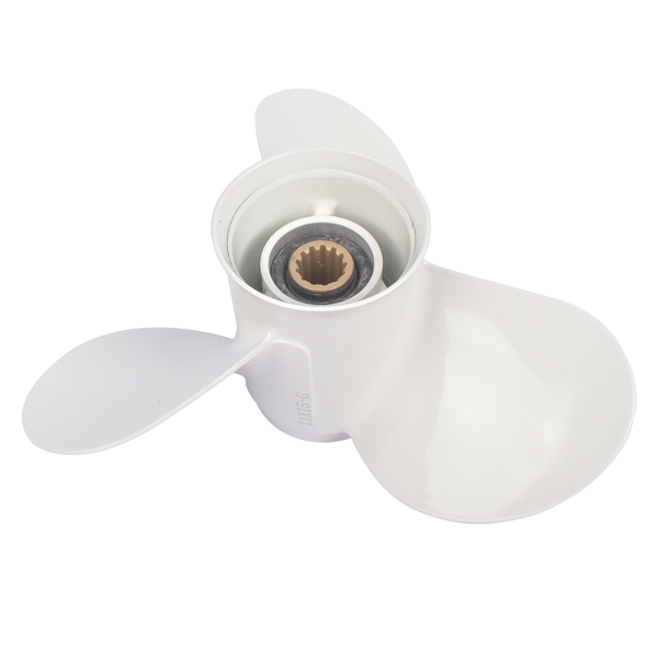 螺旋桨 Fit for Yamaha 11x15 Aluminum Propeller Outboard Engine 25-60HP 13 Spline 4-Stroke 69W-45943-00-EL-1