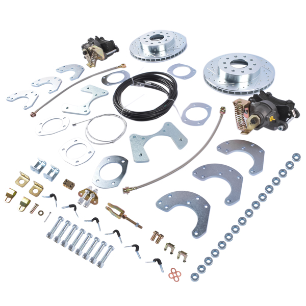 刹车盘套装 DBK9 Complete Rear-End Bolt-On Disc Brake Conversion Kit for Ford 8 Inch or 9 Inch Small Bearing-3