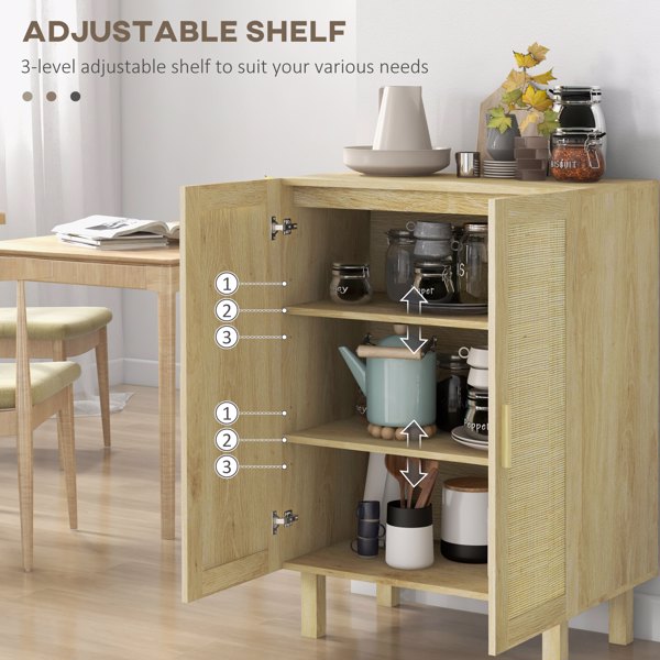 厨房侧板/储物柜/ 咖啡吧柜 /厨房橱柜/厨房隐藏式箱柜（周末不发货）（ Amazon Shipping）（WalMart禁售）-4