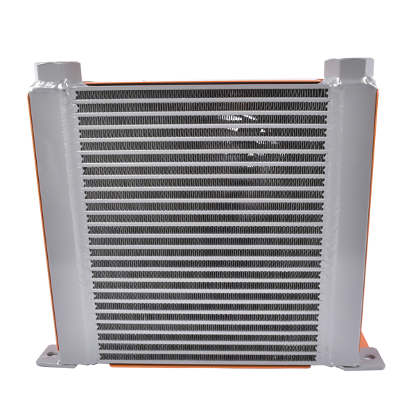 风冷式油冷却器 New DC12V AH1012T-CA Industrial Hydraulic Oil Cooler Flow Fan Radiator 100L/min-5