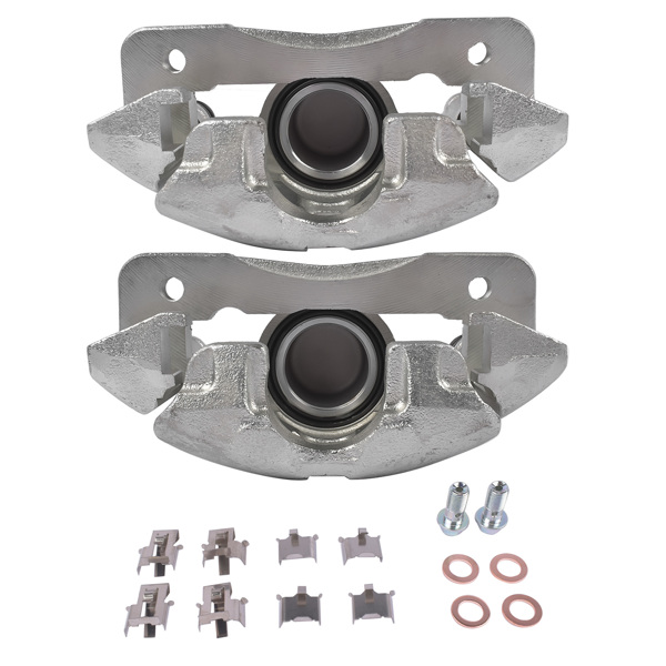 刹车卡钳 2PCS Front Left & Right Brake Calipers Replacement for Honda Civic 1990-2000, CRX 1990-1991 19-B1380 19-B1379-8