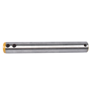 斗轴 Excavator Bucket Pin 65 mm x 475 mm 3-1/8 " Diameter 20 " Long Universal 40Cr 13mm Wide Hole on One End 20mm Diameter Holes on the Other End