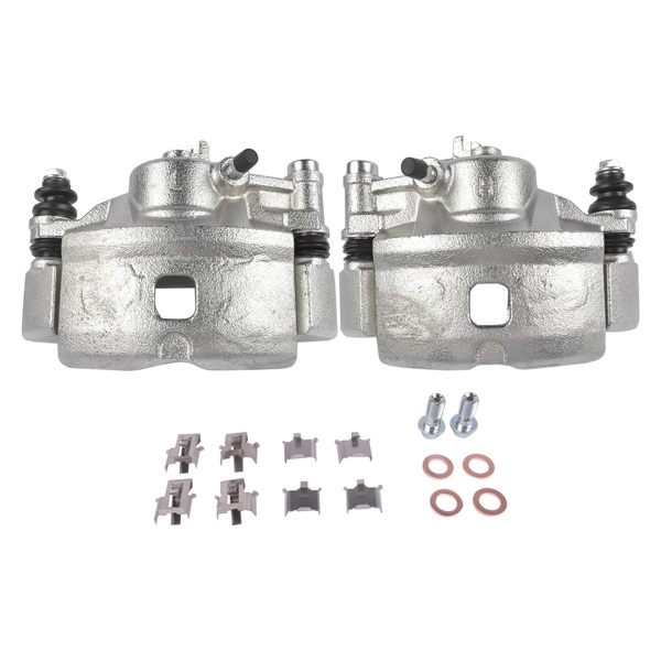 刹车卡钳 2PCS Front Left & Right Brake Calipers Replacement for Honda Civic 1990-2000, CRX 1990-1991 19-B1380 19-B1379-7
