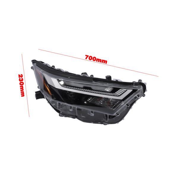  车灯  Right Passenger LED Headlight Assembly Replacement for Toyota RAV4 2.5L L4 2022 2023 2024 81110-0R350 811100R350 TO2503314-10