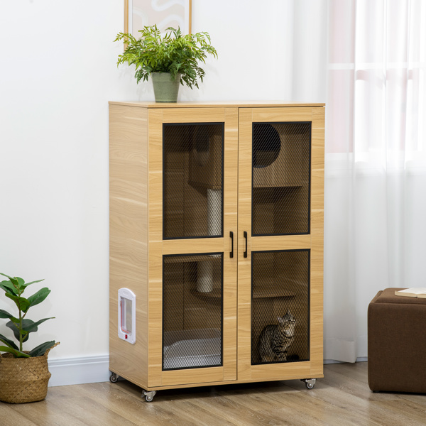 猫舍/木制猫屋（周末不发货）（ Amazon Shipping）（WalMart禁售）-7