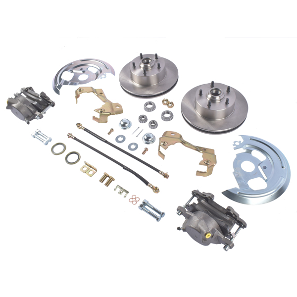 刹车盘套装 Front Disc Brake Conversion Kit Fit for Chevrolet Chevelle El Camino Pontiac LeMans Oldsmobile Cutlass-4