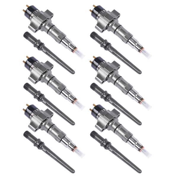 喷油器 Set of 6 Diesel Common Rail Fuel Injectors Fit for Cummins Automotive 8.9 Liter ISC/ISL Engines 2872127 4954679 4954927 4984332-2
