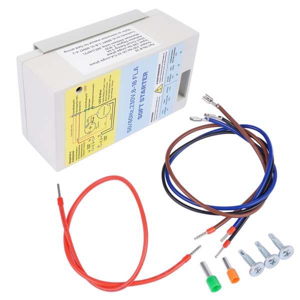 空调软启动模块 8-16A 08-16A AC Soft Starter Motor Protection Replacement for Utility/Generator Power 230V-7