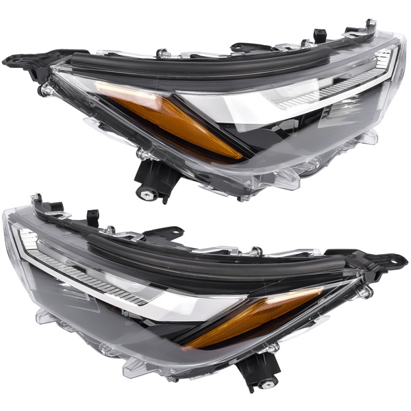 车灯 Pair Left+Right LED Headlight Lamp Assembly Replacement for Toyota RAV4 2.5L 2022 2023 2024 811500R350 811100R350-6