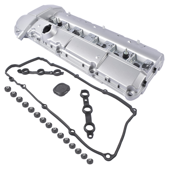 气门室盖 Aluminum Engine Valve Cover Replacement for BMW 323is 328i 328is 528i M3 Z3 11121748630 11121703341-2