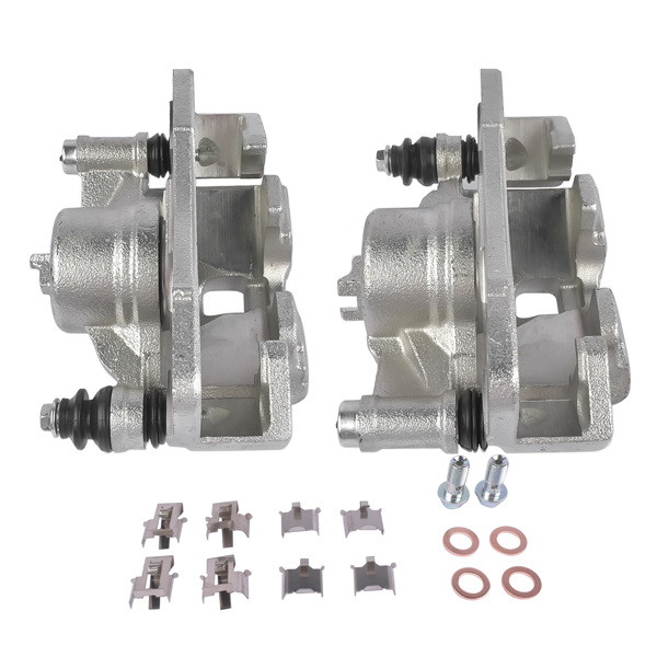 刹车卡钳 2PCS Front Left & Right Brake Calipers Replacement for Honda Civic 1990-2000, CRX 1990-1991 19-B1380 19-B1379-5
