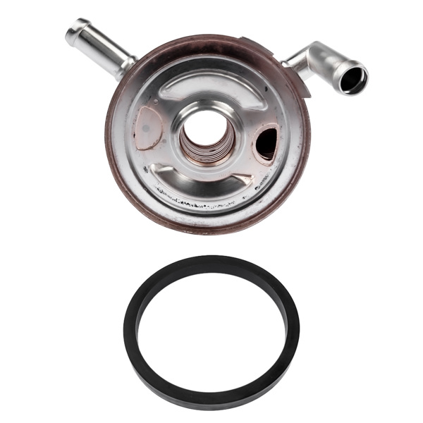 机油冷却器总成 Oil Cooler Fit for Nissan Murano 2008-2014 Altima 2007-2018 Pathfinder 2013-2014 Quest 2011-2017 Infiniti JX35 2013 QX60 2014 3.5L V6 21305-JA10B 21305-JA11B 21305-JA12B-3