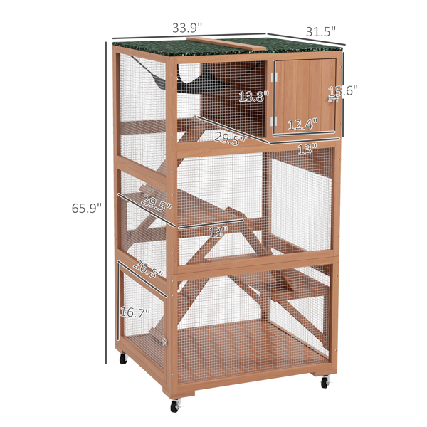 猫舍/木制猫屋（周末不发货）（ Amazon Shipping）（WalMart禁售）-2