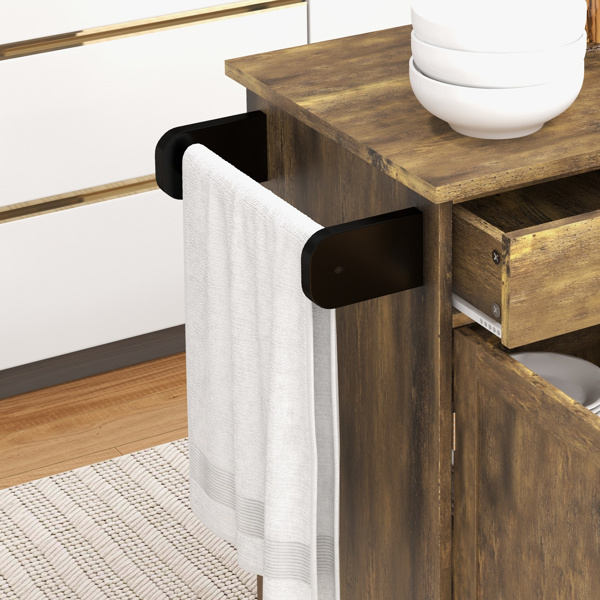 厨房侧板/储物柜/ 咖啡吧柜 /厨房橱柜/厨房隐藏式箱柜（周末不发货）（ Amazon Shipping）（WalMart禁售）-7