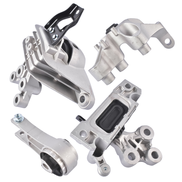 发动机支架 4Pcs Engine Mount & Auto Trans. Mount Set Replacement for Chrysler Pacifica Voyager 3.6L V6 2017-2021 68224744AC 68224742AA-9