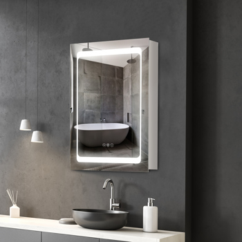 Bathroom Cabinet with Mirror ( Amazon Shipping)（Prohibited by WalMart）