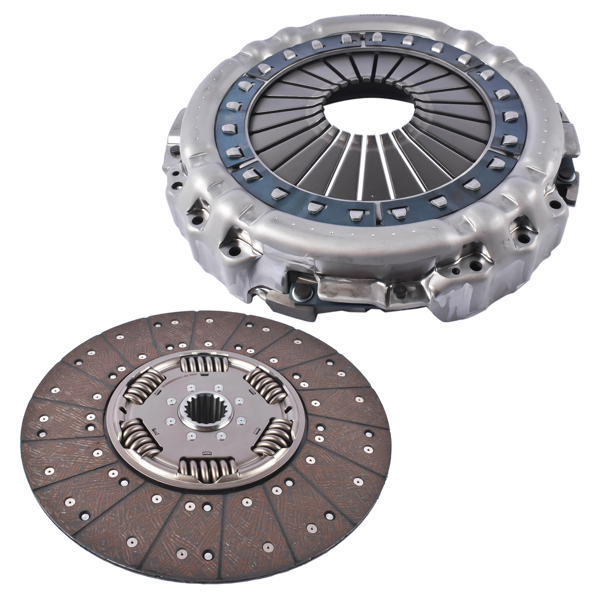 离合器片和压盘 Transmission Clutch Fit for Freightliner DT12 / Cascadia 125 126 116 113 2008-2022 A0214135000 3400700529 0214027008 0282500001-1