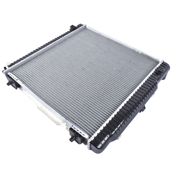 散热器 Aluminum Radiator w/ Transmission Oil Cooler Fit for Mercedes-Benz W463 G500 V8 5.0L 2002-2008 G550 2009-2012 G55 AMG 2003-2011 V8 5.5L A461500002 4635000100 4635000200-3
