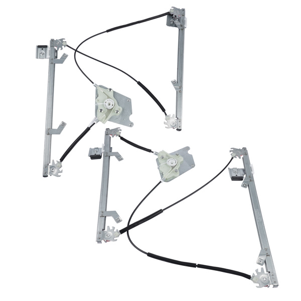 玻璃升降器 Front Left Driver + Right Passenger Side Window Regulators W/o Motor for Mercedes W463 G55 G63 AMG G550 2002-2017 4637201546 4637201346 4637201646 4637201446-1