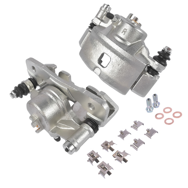 刹车卡钳 2PCS Front Left & Right Brake Calipers Replacement for Honda Civic 1990-2000, CRX 1990-1991 19-B1380 19-B1379-6