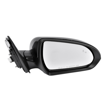 后视镜 Power Mirror Passenger Right Side Heated Blind Spot Manual Folding Fits for Hyundai Elantra 2017-2020 87620F3020 HY1321226