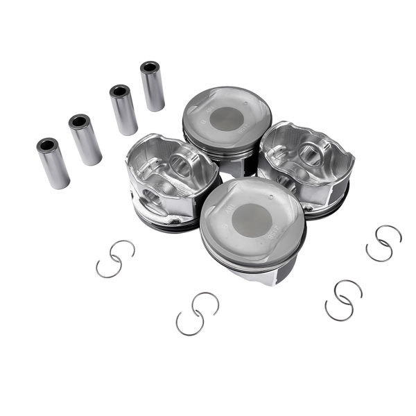活塞环套装 Pistons w/ Rings Replacement for 2007-2013 Toyota Camry RAV4 Scion tC Lexus 2.4 13211-0H041-A0 132510H030C0-5