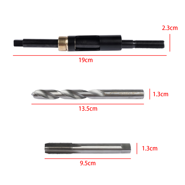 头部螺栓螺纹维修套件 M11x1.5 Metric Head Bolt Thread Repair Kit Replacement for  Honda Toyota Hyundai KIA 35119S-10
