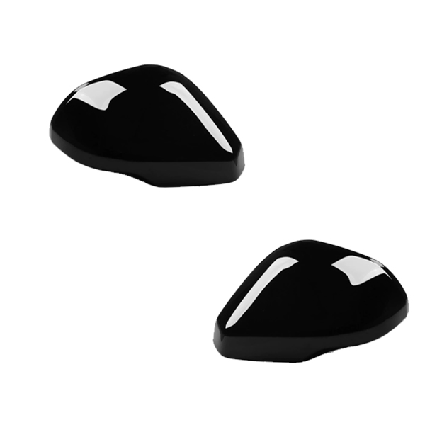 1 对亮黑色侧后视镜盖，适用于 2023-2025 款本田 CRV CR-V-4