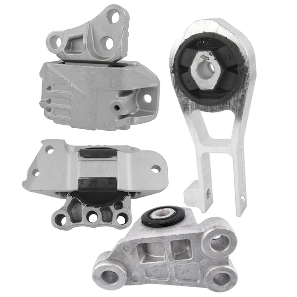 发动机支架 4Pcs Engine Mounts & Transmission Mount Set Replacement for Jeep Renegade L4 2.4L 2015-2017 68258599AA 68363755AA 68363756AA-3