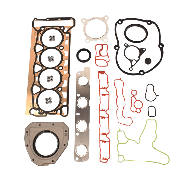 发动机大修包 Cylinder Head Gasket Bolts Set Replacement for Audi A4 Q5 VW New Beetle Jetta GTI 2.0T TFSI 06F253039F 06J103383D-1