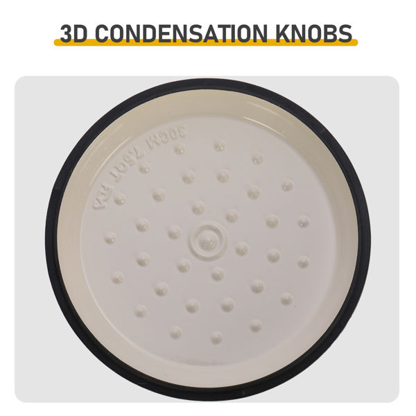 铸铁 7.5QT 烹饪锅具 陶瓷白 含两个硅胶手套 珐琅锅-6