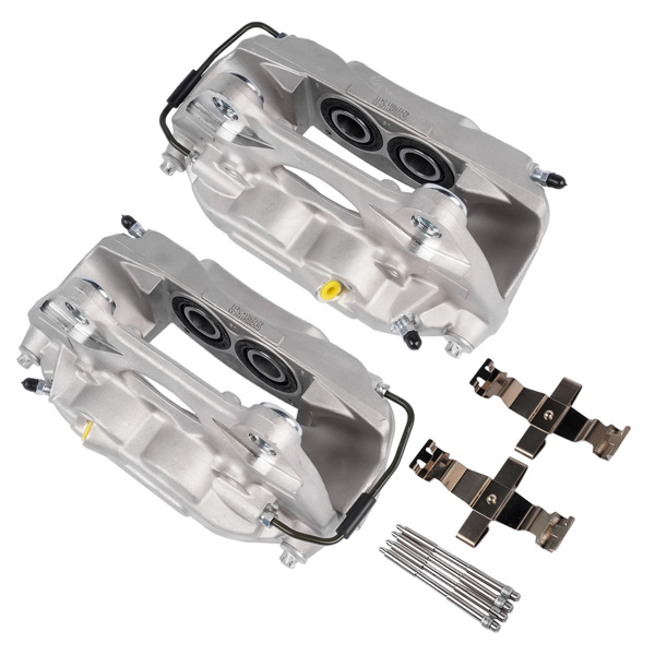 刹车钳 Pair Front Brake Calipers for 15-20 Porsche Macan Base GTS S Turbo Left & Right 95B615123F 95B615124F -4