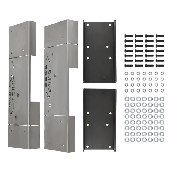 短床改装套件 适用于雪佛兰C10 1963-72 1/4英寸重型钢板-2