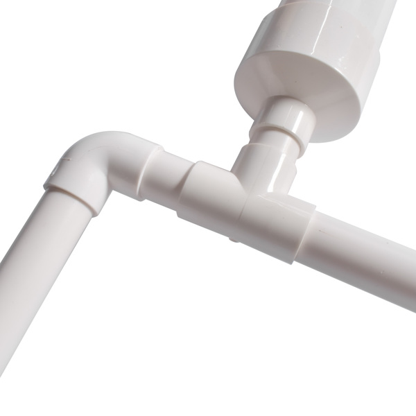 A1-壁挂式水培种植系统 Wall Mounted Hydroponics Growing Planting System Kit, Soilless Cultivation PVC Pipes for Gardening and Planting (54 Seed Holes, White)-6