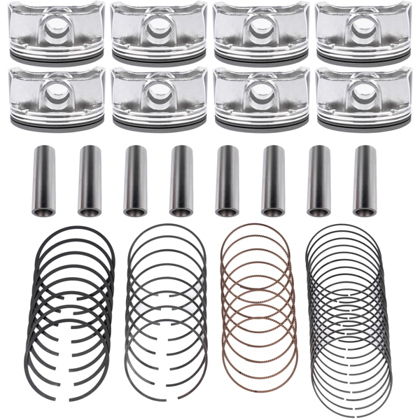 活塞套件 Pistons Set Replacement for Chrysler Dodge Ram Charger Jeep 1500 09-16 5.7L HEMI 68046210AB 68046210AA-2