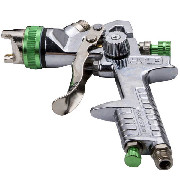 2.5毫米 HVLP 供气式汽车喷枪套装 带调压表 喷漆器-6