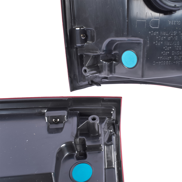 尾灯 Replacement For 2015-2017 Ford F-150 SSV XL XLT Left & Right Side LED Tail Light Brake Lamp W/Blind Spot HL3Z13405D HL3Z13404D-8