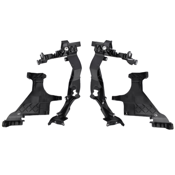 大灯支架 4X Front Headlight Mount Support Plate Bracket Set Replacement for Audi A5 S5 RS5 Quattro 8T0941453B 8T0941454B-5
