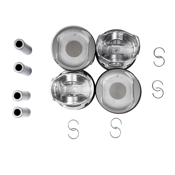 活塞环套装 Pistons w/ Rings Replacement for 2007-2013 Toyota Camry RAV4 Scion tC Lexus 2.4 13211-0H041-A0 132510H030C0-8