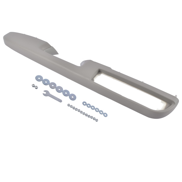 门扶手 Driver Left Door Panel Handle Armrest Repair Gray Fit for Chevy Avalanche Tahoe Silverado Suburban GMC Sierra Yukon Pontiac 6000 Stainless Steel 20874748 926-740 20874797-4