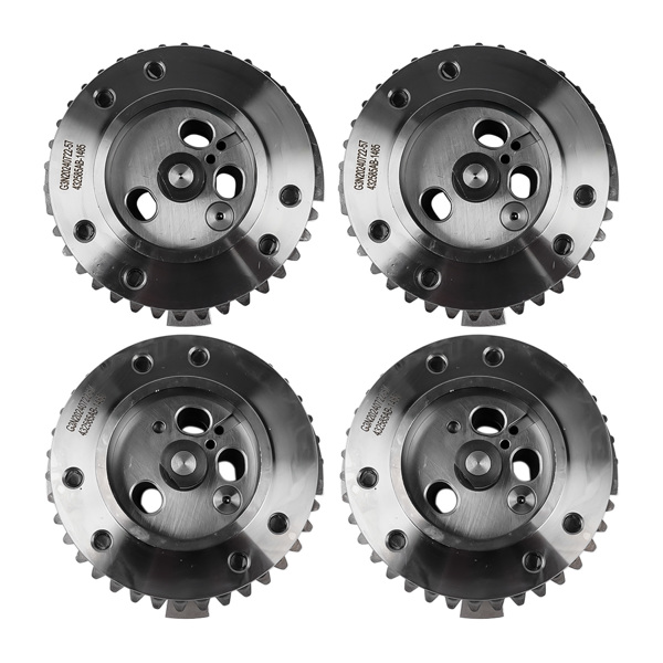凸轮轴调节器 4PCS Camshaft Sprocket Inlet & Exhaust Gear Set LR060395 Replacement for Jaguar F-Pace F-Type XE XF XJ, Land Rover Range Rover-5