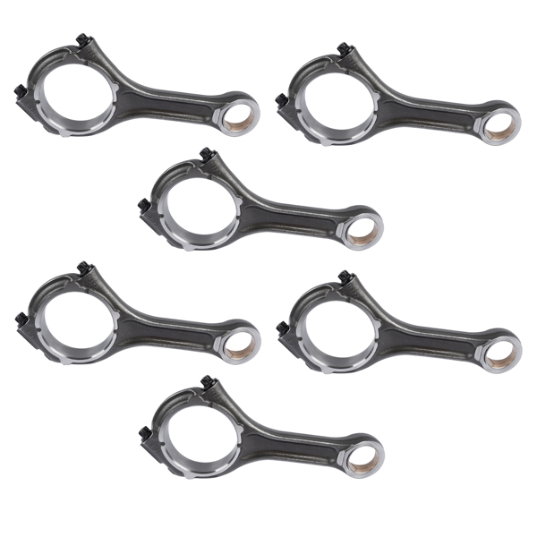 连杆 6Pcs Connecting Rods Replacement for Jeep Grand Cherokee Ram 1500 3.0L V6 Diesel 2014-2018 68147233AA-6