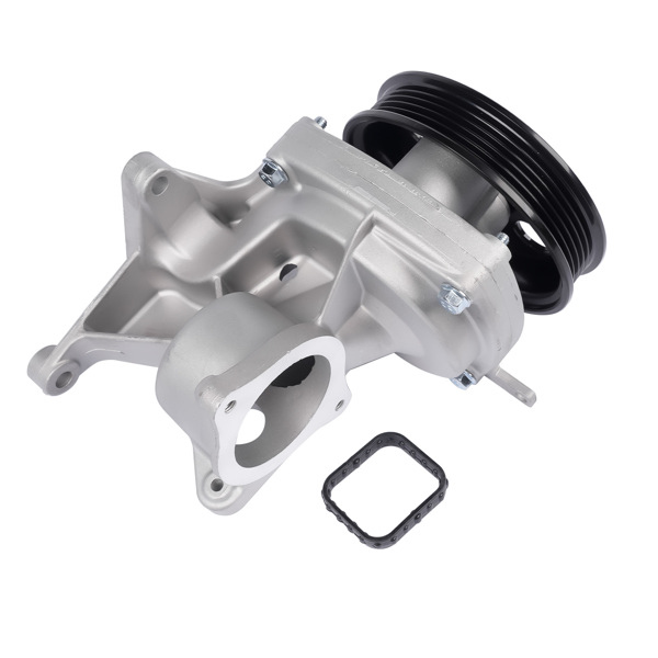 水泵 Water Pump with Pulley & Housing Fit for Chevy Colorado Impala Malibu 2.5L L4 2013-2019 12650240 12653567-6
