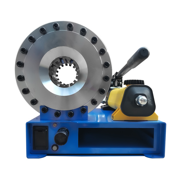 液压管缩机 Hydraulic Hose Crimper Machine Pipe Clamping Machine 5600KN With 8 Sets Dies New-5