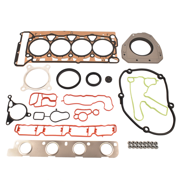 发动机大修包 Cylinder Head Gasket Bolts Set Replacement for Audi A4 Q5 VW New Beetle Jetta GTI 2.0T TFSI 06F253039F 06J103383D-5