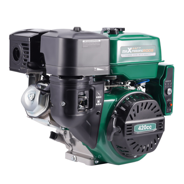 汽油电启动发动机电机 单缸，四冲程，强制冷却，顶置气门 8千瓦-2