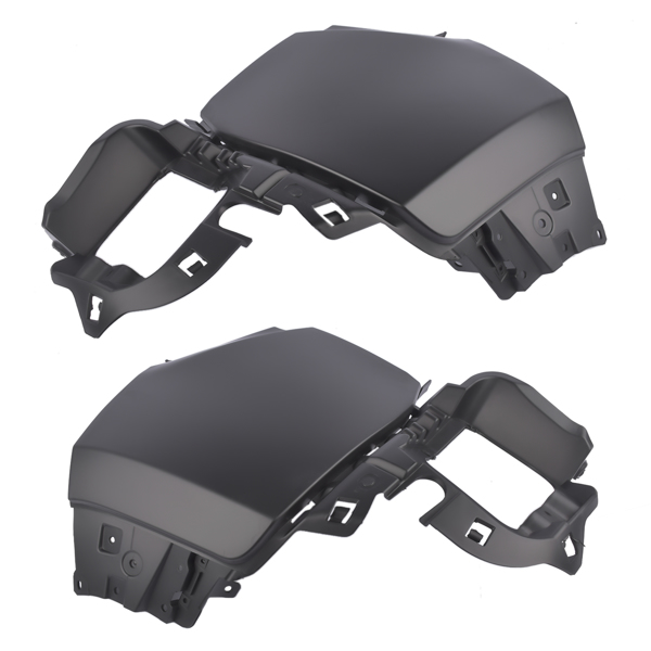 前保险杠侧盖 2x Bumper End Face Bar Left & Right Replacement for 15-21 Jeep Renegade 1.3L 1.4L 1.8L 2.4L-5