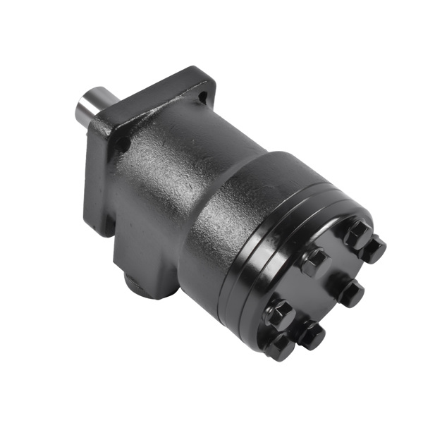 液压马达 Hydraulic Spinner Motor Replacement for Meyer 60324 CM004PH 4 Bolt Mount 1/2" NPT 1" Shaft-6